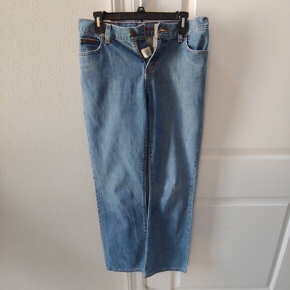 Eddie Bauer Jeans Womens 6 Blue Mid Rise Denim - Picture 1 of 5
